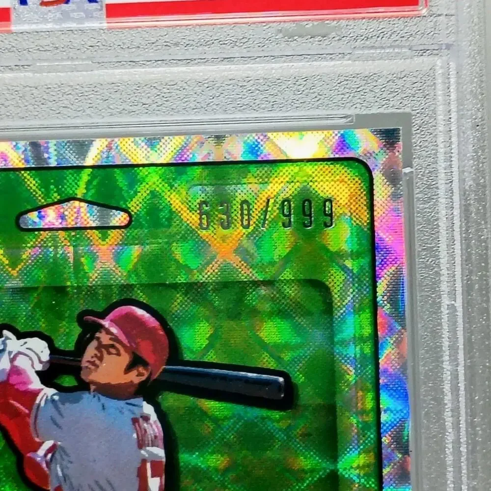 Shohei Ohtani #N6 Panini Donruss -Nicknames Diamond 2019 SP 630/999 PSA 9